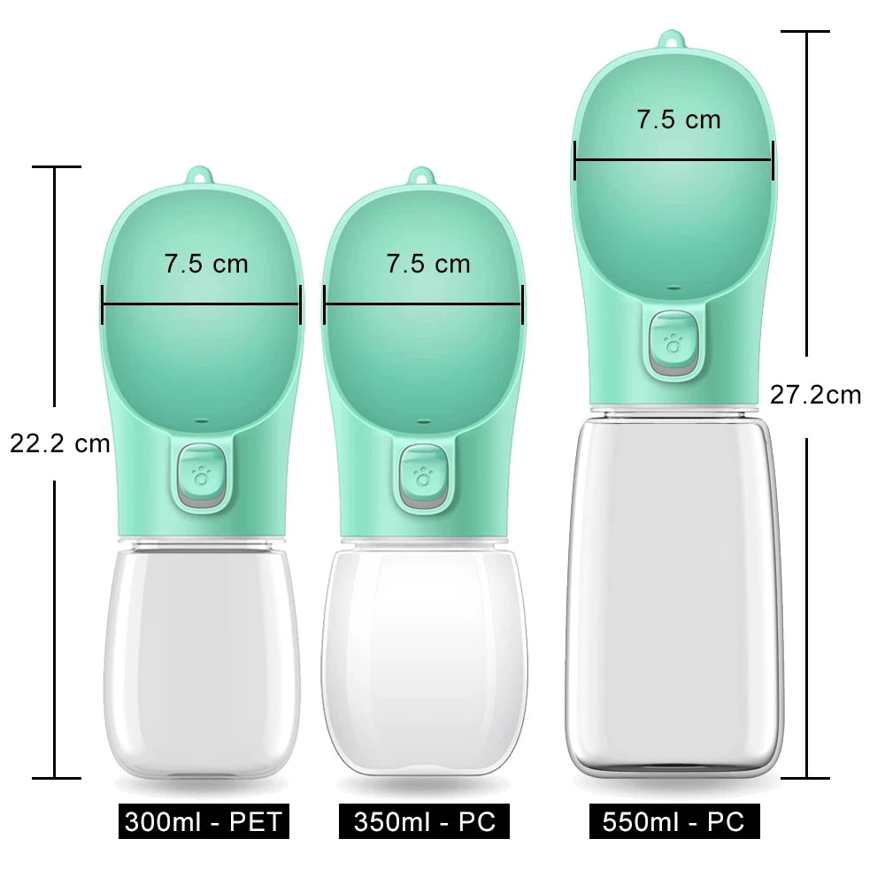 Portable Leakproof Water Bottle for Dogs — All Breeds