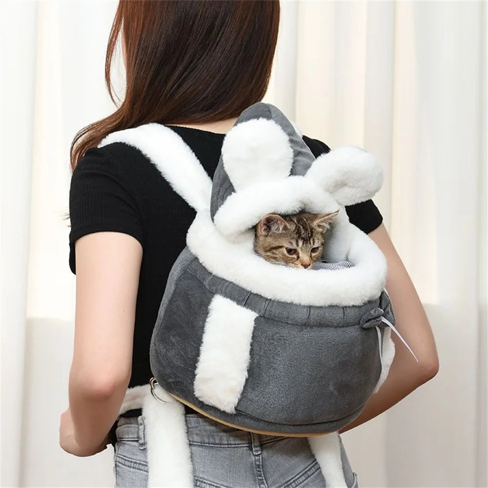 Winter Warm Small Dog Carrier Backpack for Travel