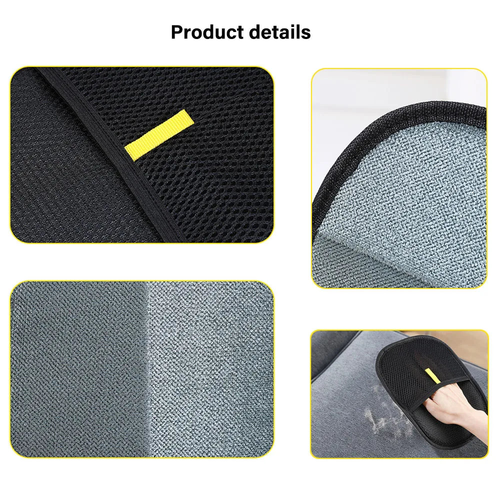 Static Dedusting Pet Hair Remover Grooming Glove Brush