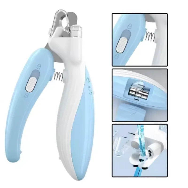 Professional Pet Nail Clippers Labor-Saving Cat Trimmer Small Animals