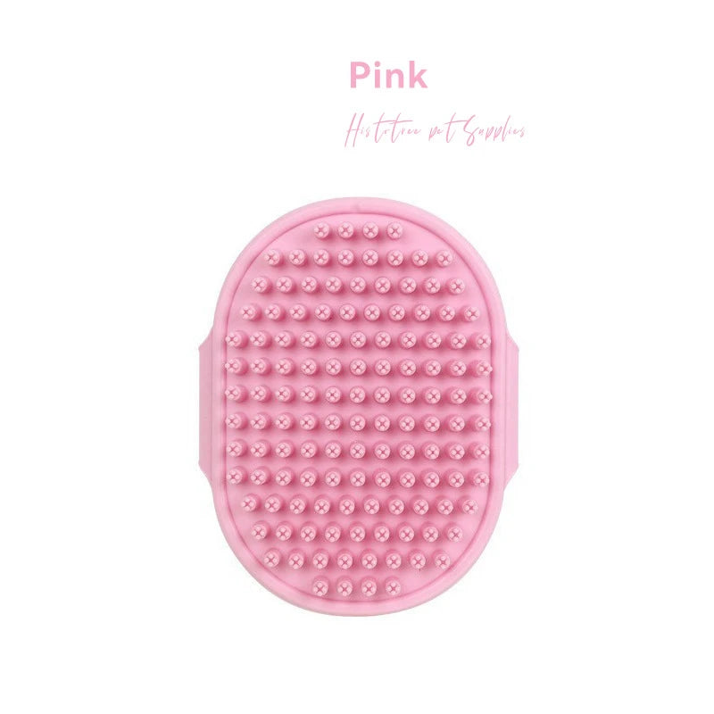 Rubber Massage Bath Brush with Adjustable Ring Handle