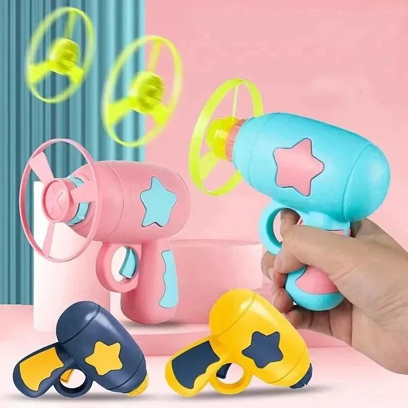 Mini Flying Disc Shooting Toy for Cats | PawJoyKwT