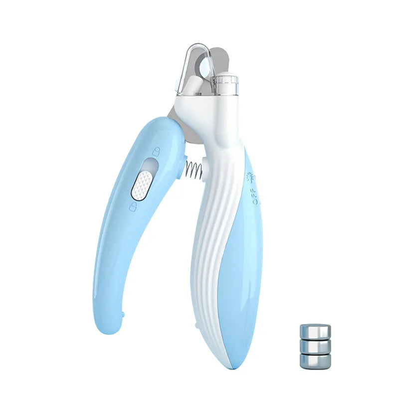 Professional LED Pet Nail Clippers Claw Trimmer