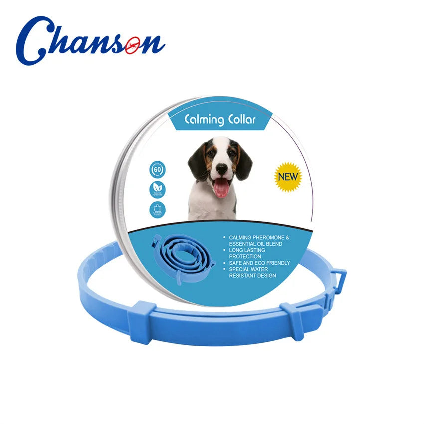 Pet Calming Collar Anxiety Pheromone Cats Dogs Adjustable