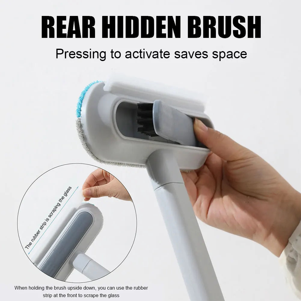 Long Handle Pet Hair Remover Brush Carpet Bed Cleaning Tool