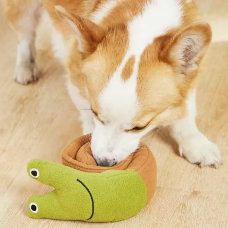 Snail Shaped Interactive Pet Toy for Dogs & Cats Sniffing Mat