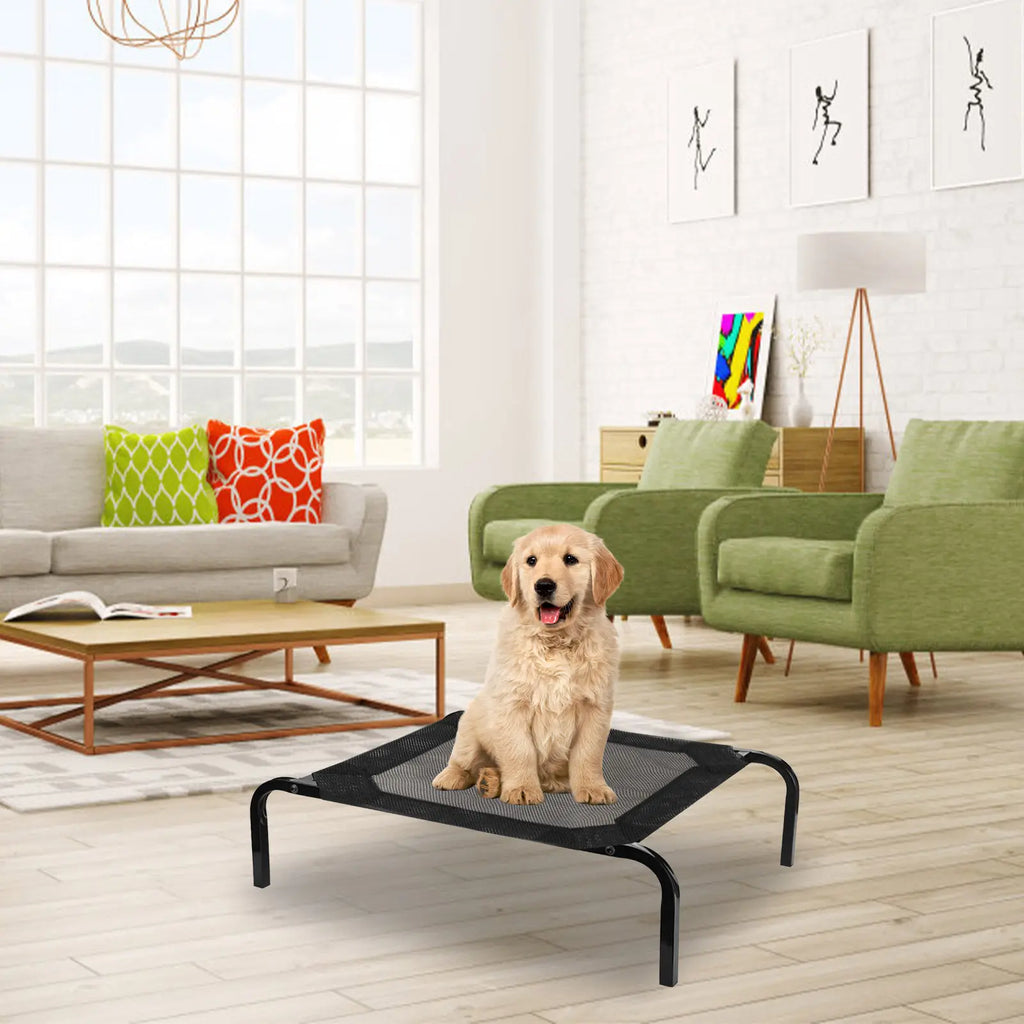 Elevated Dog Bed Hammock Mesh Cover Replacement Washable Indoor Outdoor