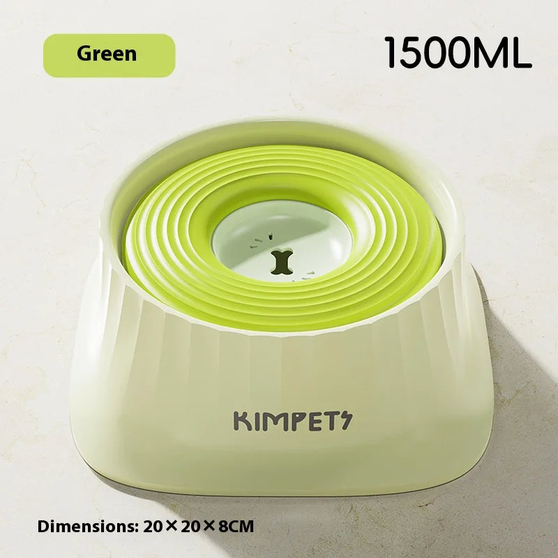 Floating Non-Spill Slow Feeder Dog Bowl