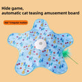 Automatic Rotating Feather Wheel Teaser for Cats | PawJoyKwT