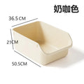 Oversized Semi-Enclosed Cat Litter Box Anti-Splash Kitten Toilet