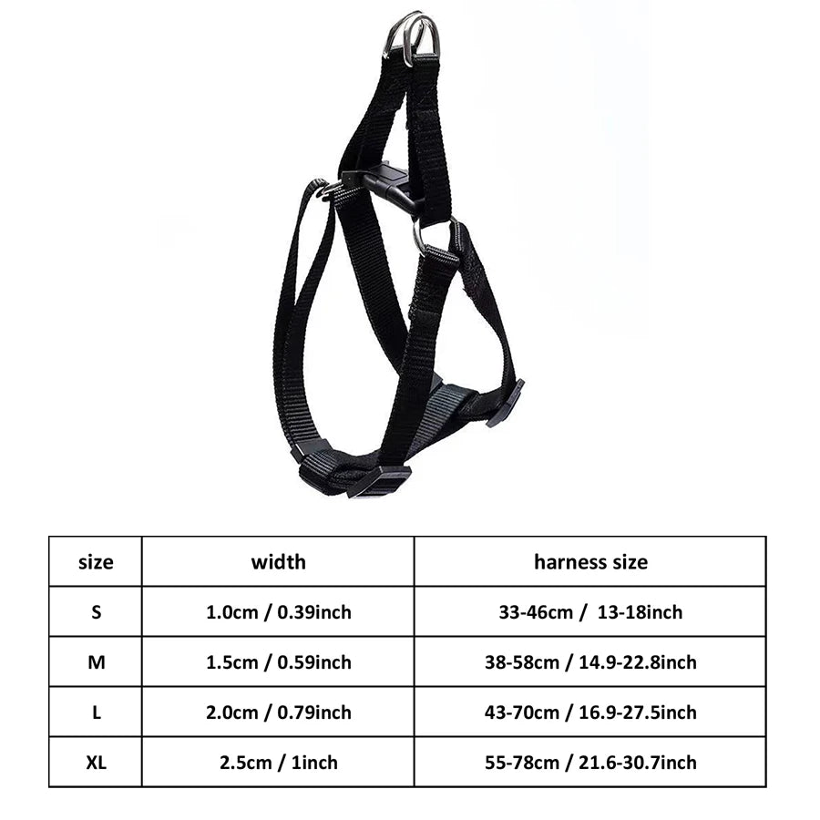Adjustable Triangular Breathable Nylon Dog Harness Vest | PawJoyKwT