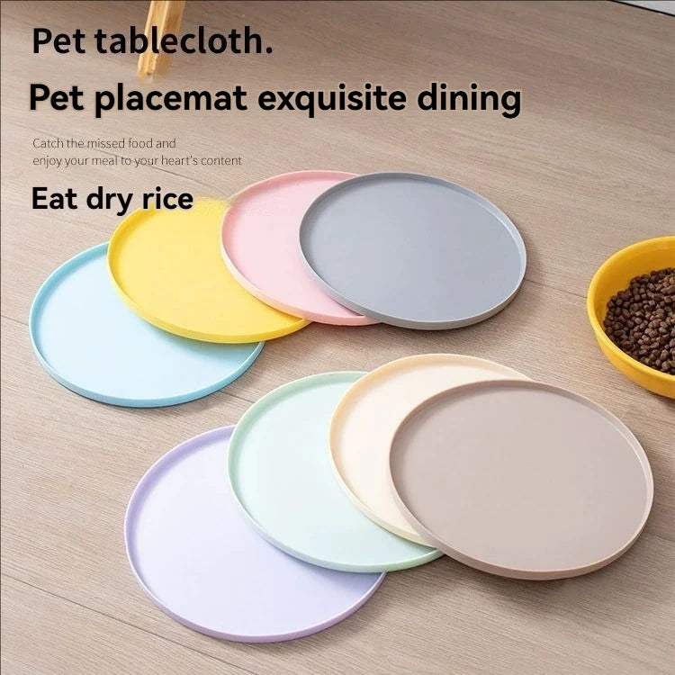 Leak-Proof Waterproof Anti-Slip Rubber Pet Meal Mat