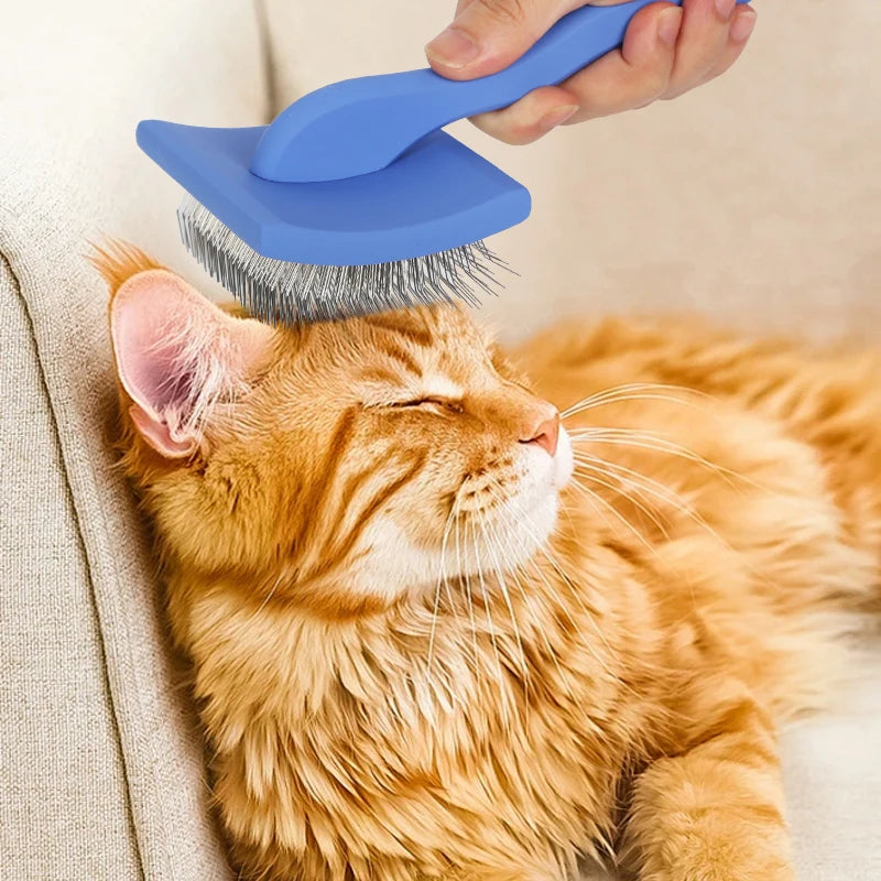 Long Handle Reusable Pet Grooming Hair Remover Brush