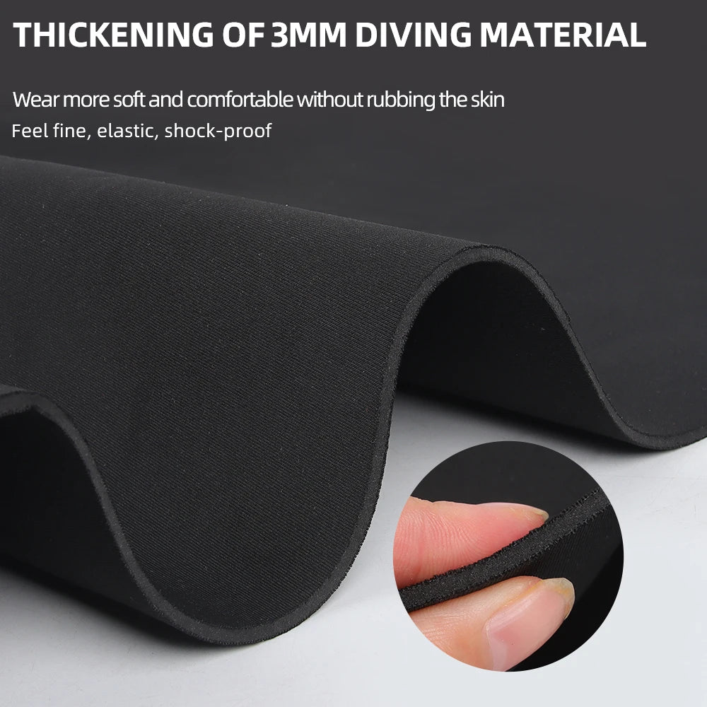Black dog harness fabric close-up showing thick padding and flexible edge