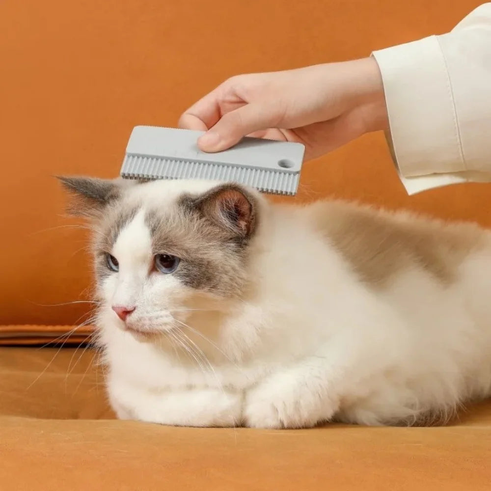 Pet Hair Removal Brush Cat Fur Scraper Adhesive Cleaning Tool