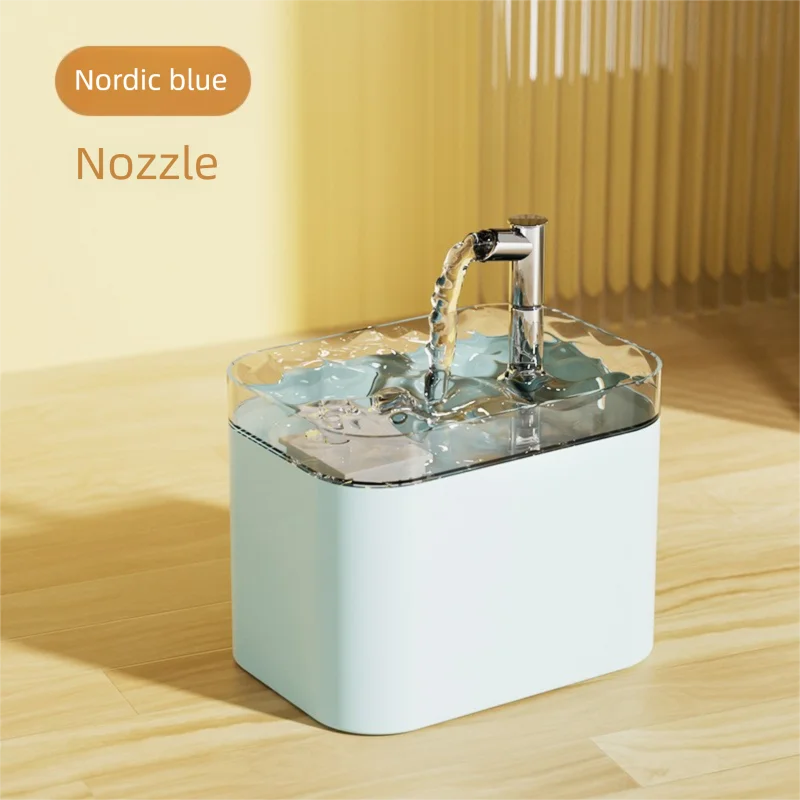 2.5L Gravity Pet Water Fountain | Self-Refilling Cat Dispenser USA