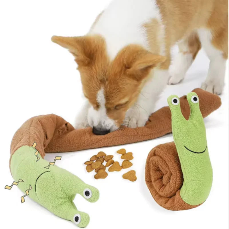 Snail Shaped Interactive Pet Toy for Dogs & Cats Sniffing Mat