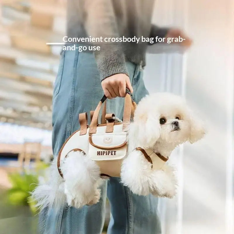Adjustable Shoulder Handheld Pet Carrier for Hiking