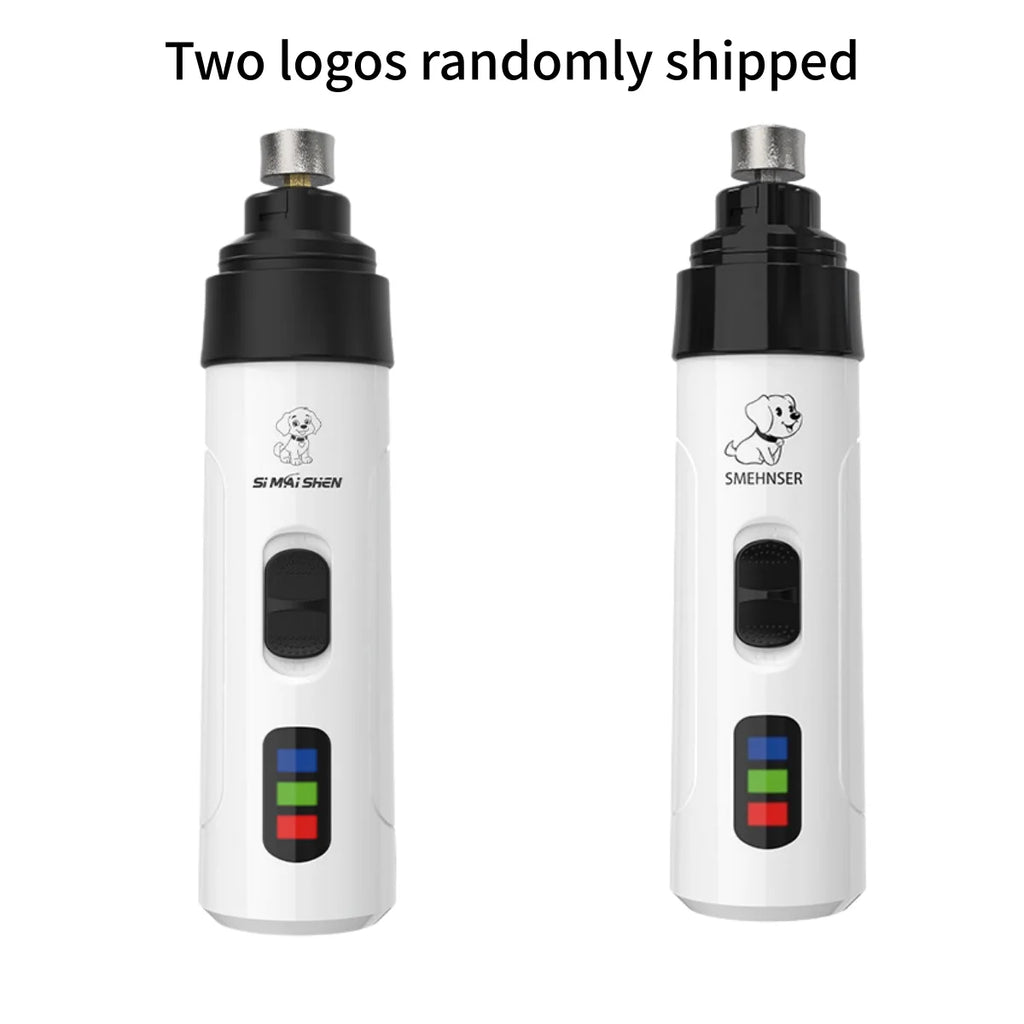 Rechargeable Quiet Electric Pet Nail Grinder Trimmer