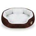 Cashmere Plush Dog Bed Sofa Lounger Warm Kennel Large Dogs