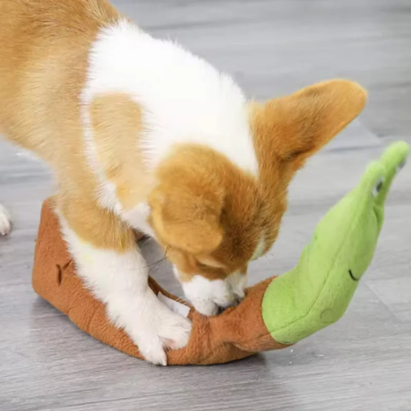 Snail Shaped Interactive Pet Toy for Dogs & Cats Sniffing Mat