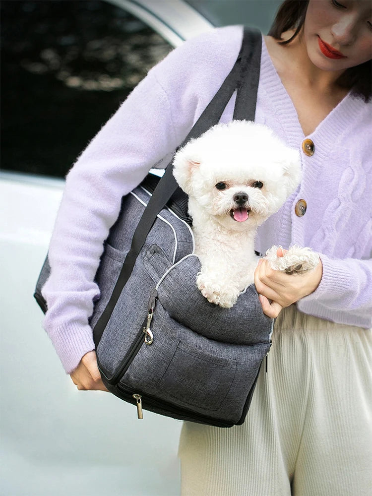 Portable Dog Cat Car Seat Travel Safety Bed Carrier Protection Waterproof